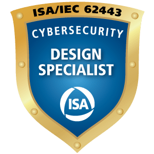 ISA Cybersecurity Design Specialist – CDS