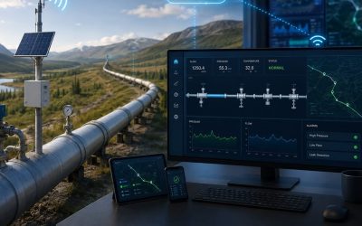 Remote Monitoring Pipelines SCADA Feature